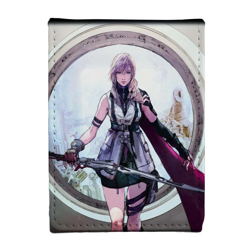 Ultra Pro - Final Fantasy Premium Alcove Flip Deck Box (100 double-sleeved cards) 76 × 100 × 83 mm - Lightning, Army of One